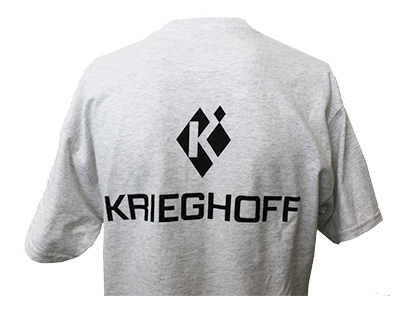 Krieghoff T-Shirt, Ash Grey