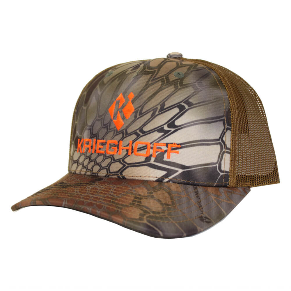 Hat, Richardson Trucker, Kryptek Highland Brown