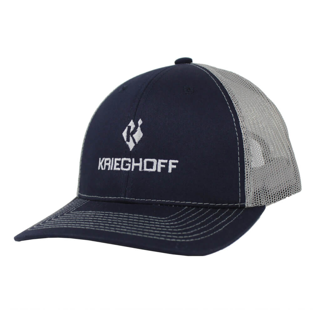 Krieghoff Trucker Hat, Navy/Grey
