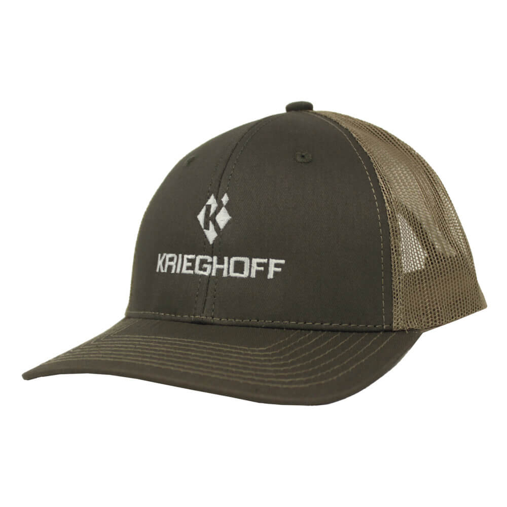 Krieghoff Trucker Hat, Olive/Khaki
