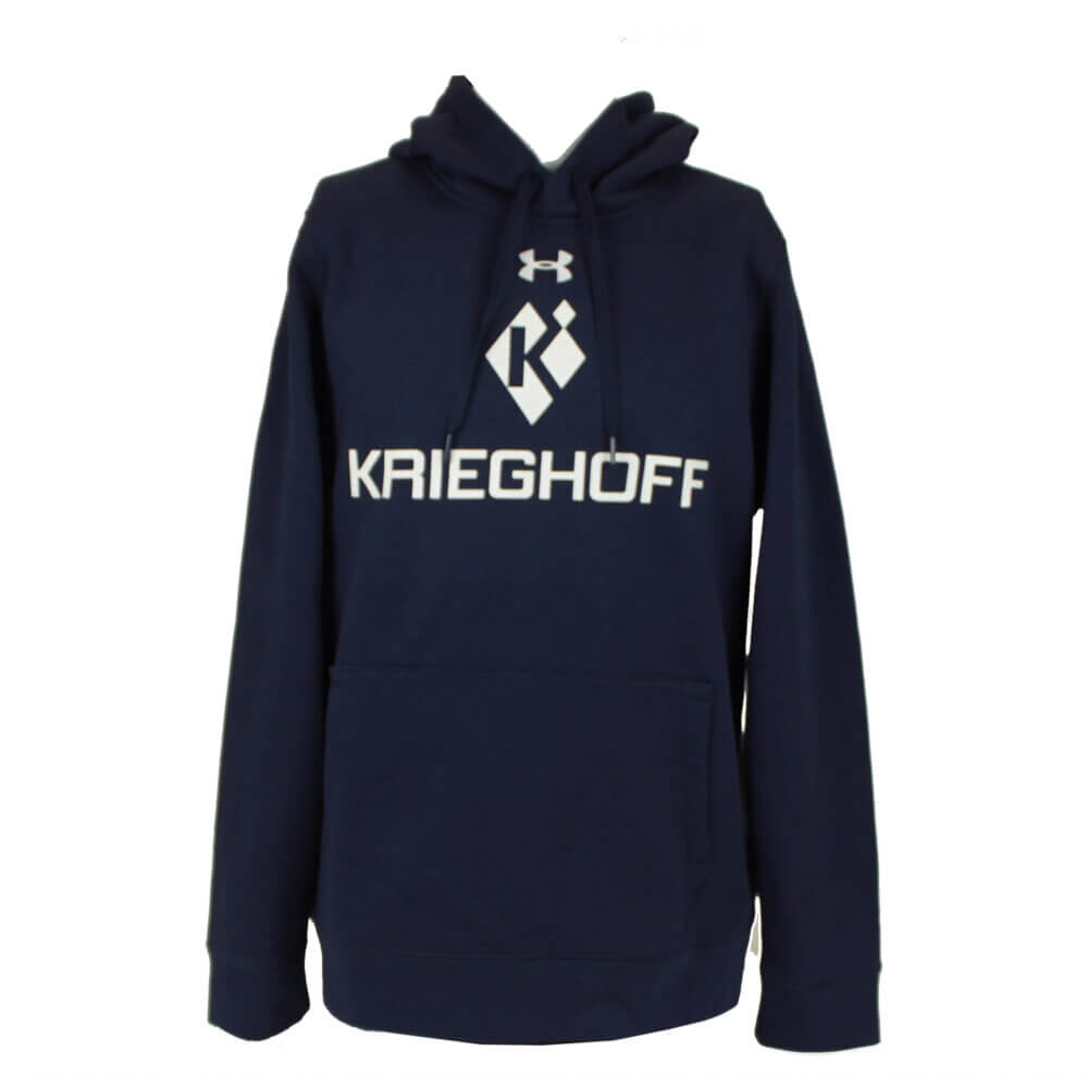 Krieghoff Under Armour Hooded Sweatshirt, Navy Blue